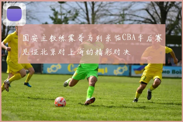 国安主教练蒙哥马利亲临CBA季后赛见证北京对上海的精彩对决